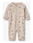 Sleepsuit L/S Nikola Beige Wheat