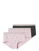 Nkfhipster 3P Winsome Hearts Noos Pink Name It