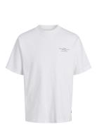 Jprblachad Branding Ss Crew Neck Tee Sn White Jack & J S