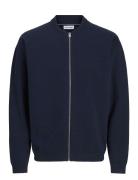 Jjcalvin Knit Bomber Cardigan Navy Jack & J S