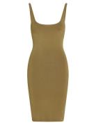 Rayon Sweater Dress Khaki Calvin Klein Jeans