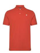 Dunda Overdyed Slim Polo S\S Red G-Star RAW