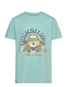 Ev Skull Feast Ss Yth Blue Quiksilver