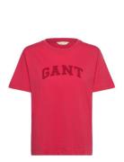 Rel Graphic Ss T-Shirt Red GANT