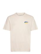 Small Graphic Tee Cream Wrangler