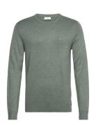 Melange Round Neck Knit Green Lindbergh