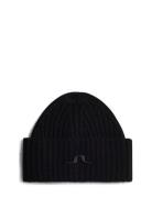 Jive Wool Beanie Black J. Lindeberg