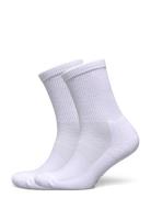 Core Tennis Crew Socks 2-Pack White Organic Basics