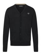 Classic Cardigan Black Fred Perry