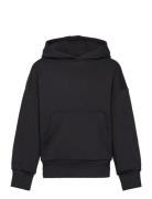 Sweatshirt Hood Solid Basic Black Lindex