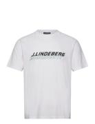 Parcy Logo Tee White J. Lindeberg