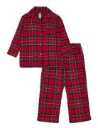 Pyjama Flannel Y D Check Mini Red Lindex