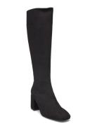 Long Boot Chuncky Elegant Black Apair