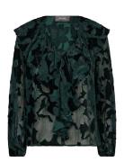 Mmbasile Burn Blouse Green MOS MOSH