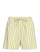 Core Sleep Poplin Shorts Green Organic Basics