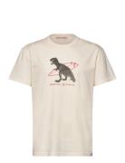 Printed T-Shirt Cream Revolution