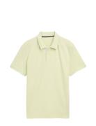 Basic Polo With Contrast Green Tom Tailor