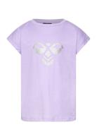 Hmldiez T-Shirt S/S Purple Hummel