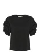 Payanaiw Woven Trim Tshirt Black InWear