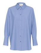 Vittamw Shirt Blue My Essential Wardrobe