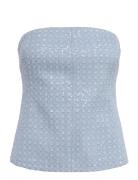 Sherbet Embellished Corset Blue Dante6