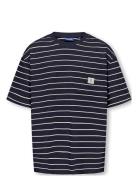 Osjkenge S/S Ovz Tee Jrs Navy ONLY & SONS