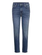 Cropped Slim Jeans Blue GANT