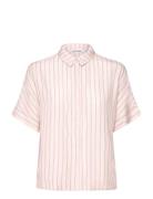 Srmargot Freedom Striped Ss Shirt Pink Soft Rebels