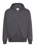 Full Zip Hoodie Sweatshirt Grey Champion