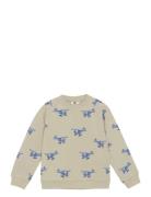 Sweatshirt Aop Beige En Fant