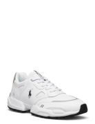 Jogger Leather-Paneled Sneaker White Polo Ralph Lauren