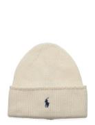 Cable-Knit Merino Wool Beanie Cream Polo Ralph Lauren