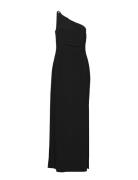 Jersey -Shoulder Gown Black Lauren Ralph Lauren