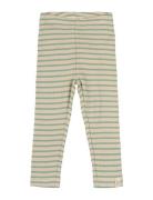 Legging Modal Striped Green Petit Piao