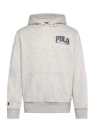 Logo Fleece Hoodie Grey Polo Ralph Lauren