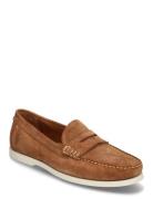 Merton Suede Penny Loafer Brown Polo Ralph Lauren