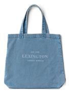 Washed Denim Shopper Blue Lexington Clothing