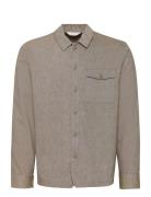 Cfaugusto 0066 Linen Mix Overshirt Beige Casual Friday