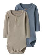 Nbmkab 2P Ls Body Noos Brown Name It