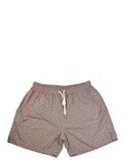 Retro Swimshorts Red Portia 1924