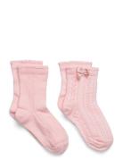 Knitted Socks Pair 2 Pink United Colors Of Benetton