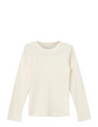 Petriciasy Pointelle Longsleeve Tee Cream Sofie Schnoor Baby And Kids