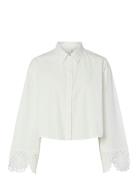 Yastrinity Ls Short Shirt S. White YAS