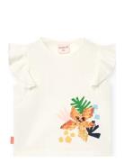 Knit T-Shirt White Boboli