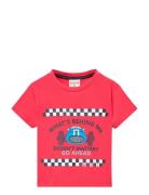 Knit T-Shirt Red Boboli