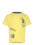 Knit T-Shirt Yellow Boboli