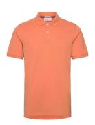 Polo Tee S/Spolo Tee S/S Orange Lindbergh