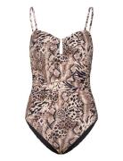 Elsacras Swimsuit Brown Cras