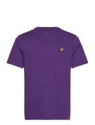 Plain T-Shirt Purple Lyle & Scott