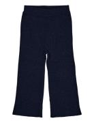 Merino Wide Rib Pants Navy Copenhagen Colors
